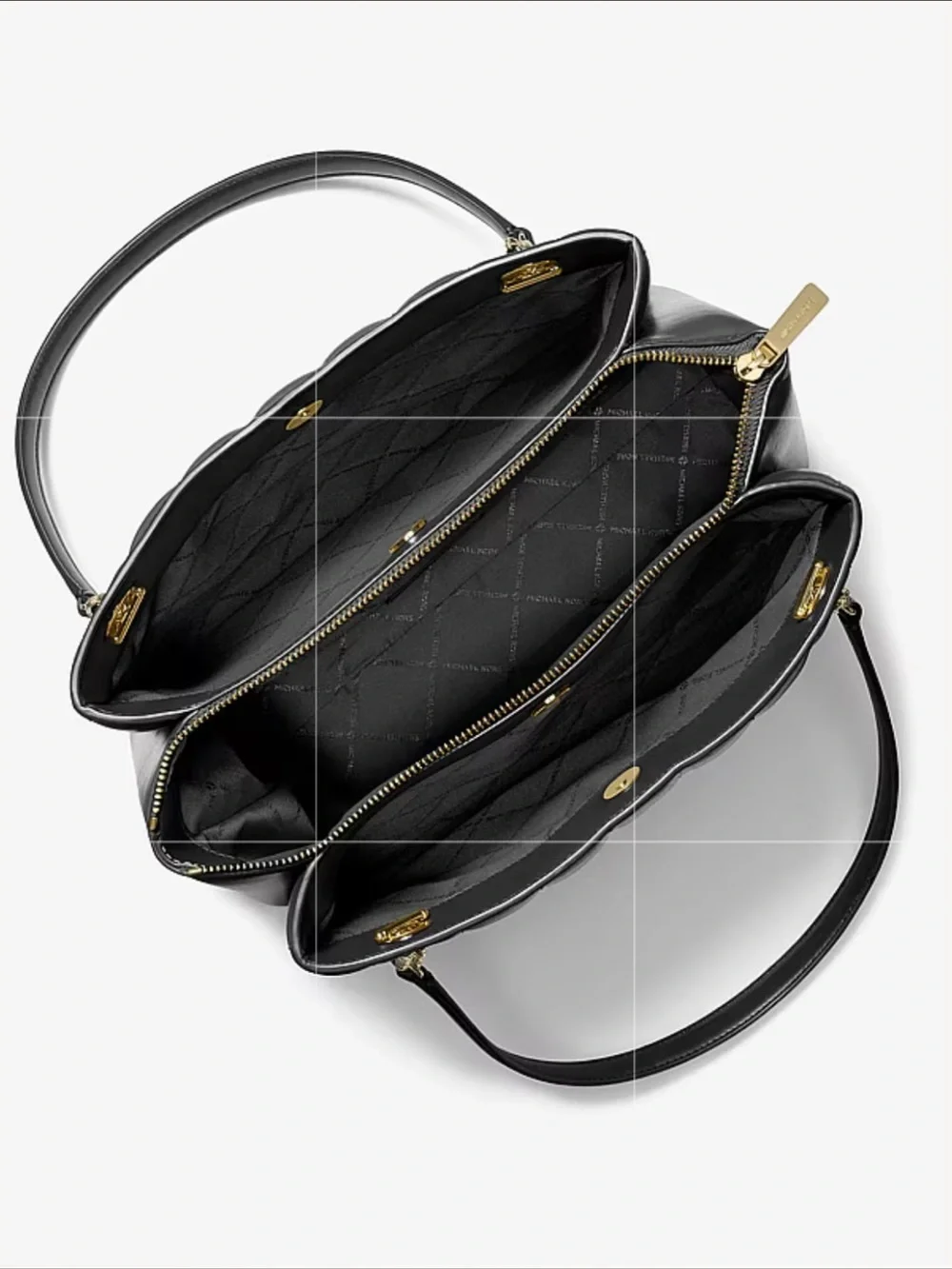🌟⭐️🌟Michael Kors Quilted Black Leather Shoulder Bag with Gold Chain🌟⭐️🌟 NWT 🌟⭐️🌟
